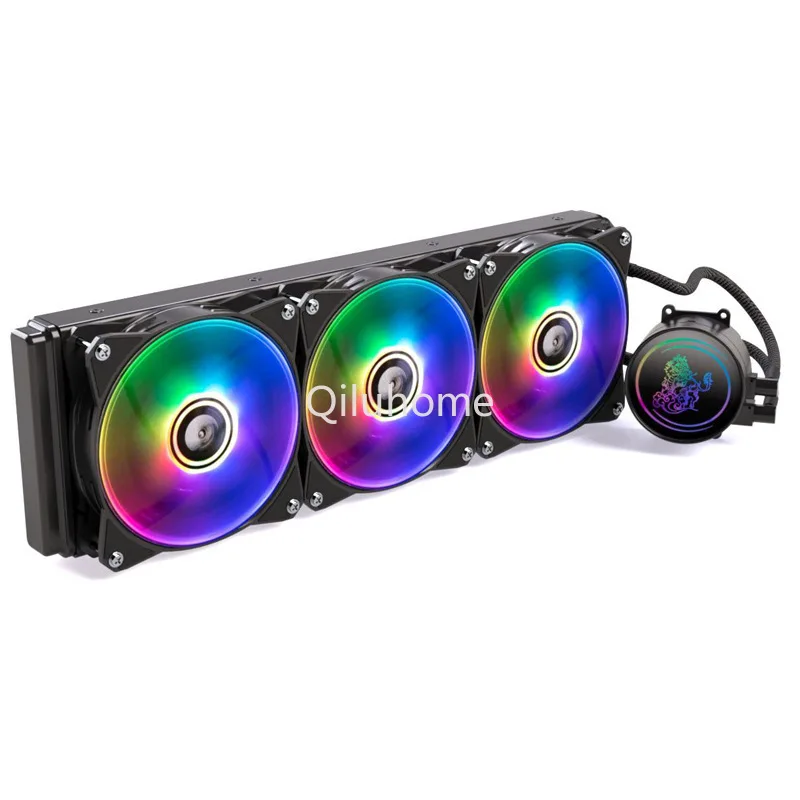 KIRIN Computer CPU Water-Cooled Radiator Argb Fan 240 Magic Color Cool Version