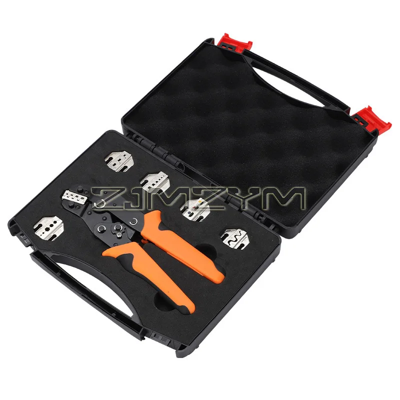 

Hand Crimping Tool SN-58B\03H\06\06WF\02C\2546 Adjustable Ratchat Crimper Plier Insulated Wire Crimp Set