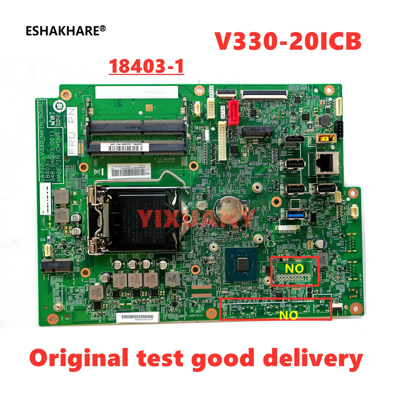 

IB360SWY для Lenovo V330-20ICB AIO материнская плата 01LM449 la710 _ lv330 IB360SWY 18403-1 3448.0AG10.0011 материнская плата 100% протестирована ОК