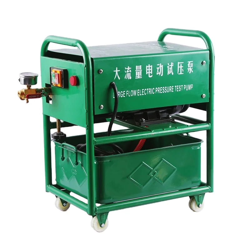 Best Quality Remote Control Pipe Water High Pressure Testing Equipment Large Flow Electric Hydraulic Pump Heavy Test Bench