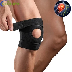 1Pcs Patella Knee Braces for Knee Pain - Dual Patellar Support Straps with Gel Pad for Arthritis - Knee Stabilizer for Women Men