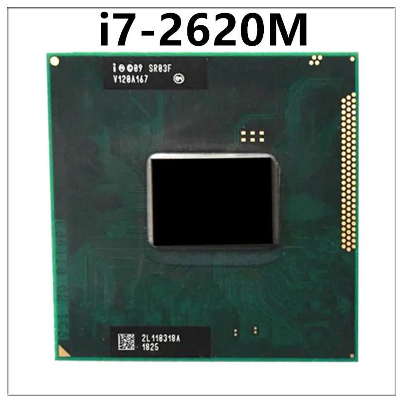 Intel Core I7 2620M SR03F – 2,7 GHz, 2 Kernen, 4 Threads, Laptopprocessor Voor G2/rPGA988B