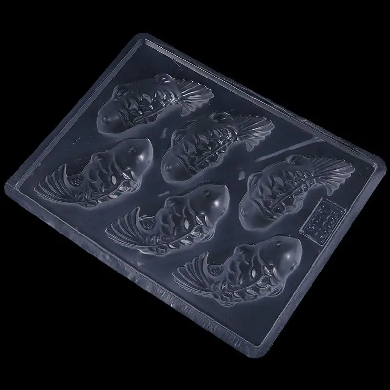 F92B 3D poisson gâteau en plastique moule au