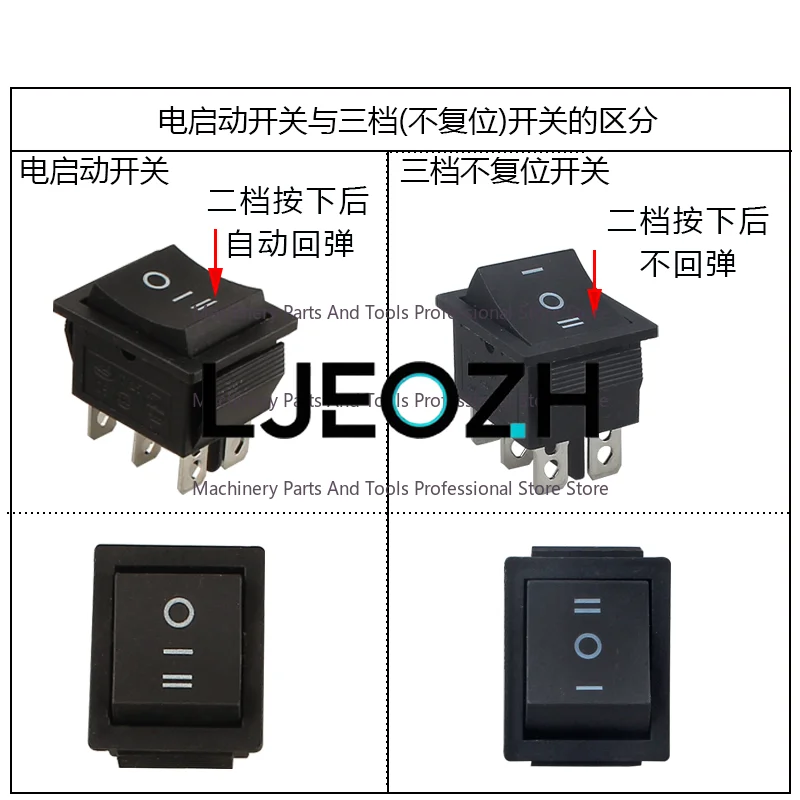 Generator Range Extender Parts Diesel Engine 3/5/8 KW Ship Type Ceasefire Switch Electric Start Flameout Switch