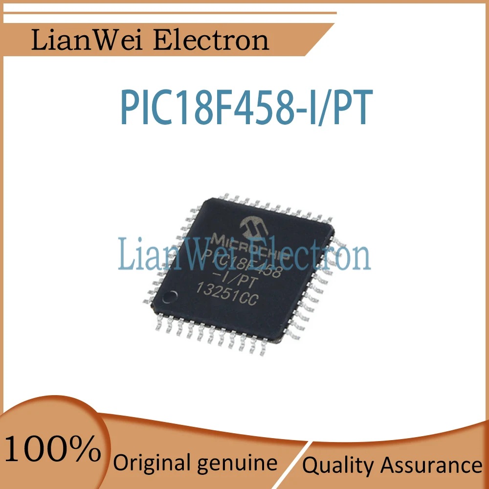 

(1-10 Piece)100% New PIC18F458 PIC18F458-I/PT IC MCU Chipset TQFP-44