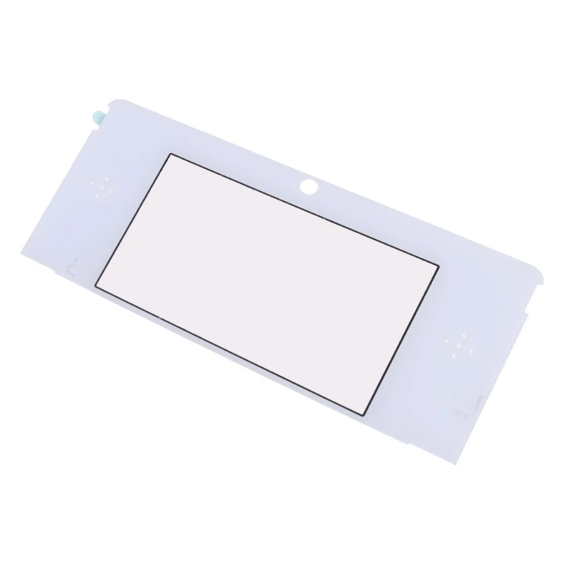 R91a moldura tela superior frontal lcd tampa lente tela para protetor lente 3ds