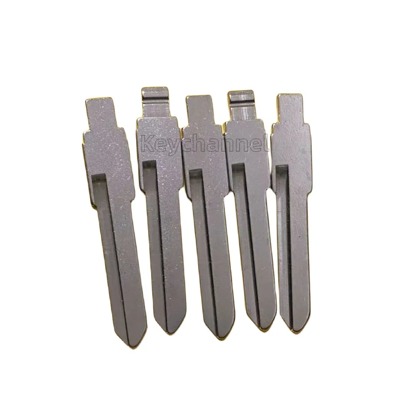 Keychannel 10pcs YM15 Car Key Blade Metal Flip Remote Blank for Benz Vito Actros Sprinter Replacement Key Blade Locksmith Tool