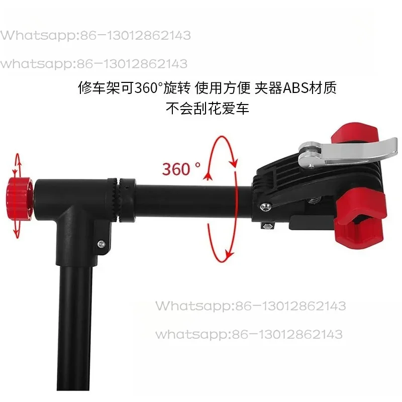 Bicycle Repair Rack, Two Legs Carbon Steel Parking Repair Tool Bicycle Repair Taishan Road Bike