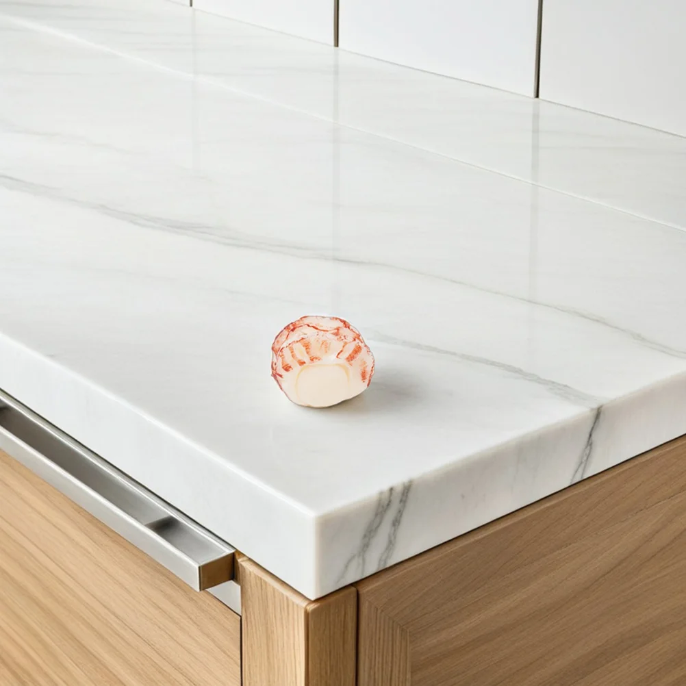 10 قطع من دعامات المأكولات البحرية الاصطناعية النابضة بالحياة، طهي الطعام المصغر، إبداعي يمكنك صنعه بنفسك، ديكور المطبخ