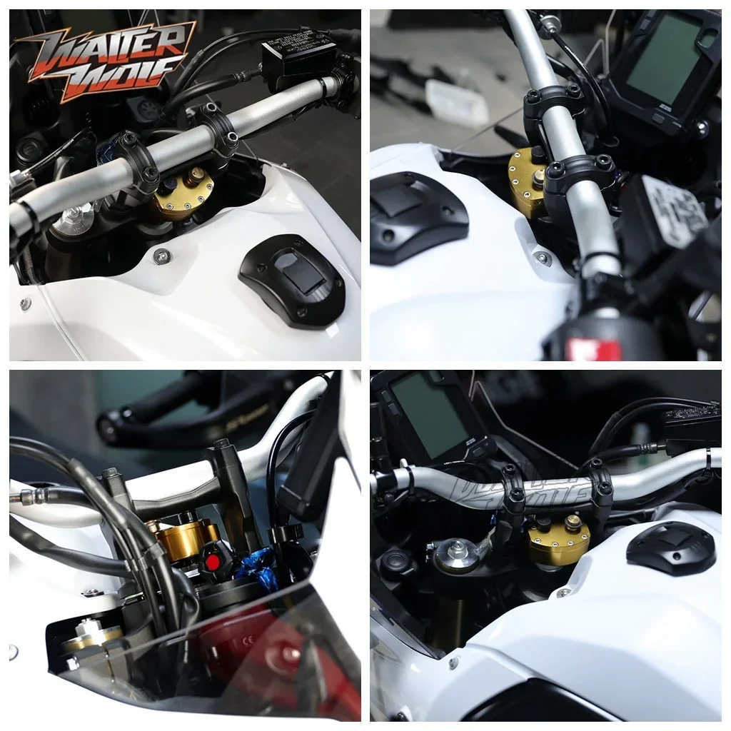 T7 T700 Adjustable Steering Stabilizer Dampers For YAMAHA Tenere 700 Rally XTZ07 XTZ700 2019-2024 Safety Reserved Shock Absorber