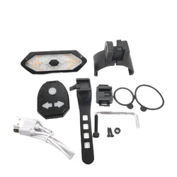 Modified Turn Signal Lamp for Xiaomi M365 1S pro Pro2 for MI3 Electric Scooter USB Rechargable Smart Wireless light Accessories