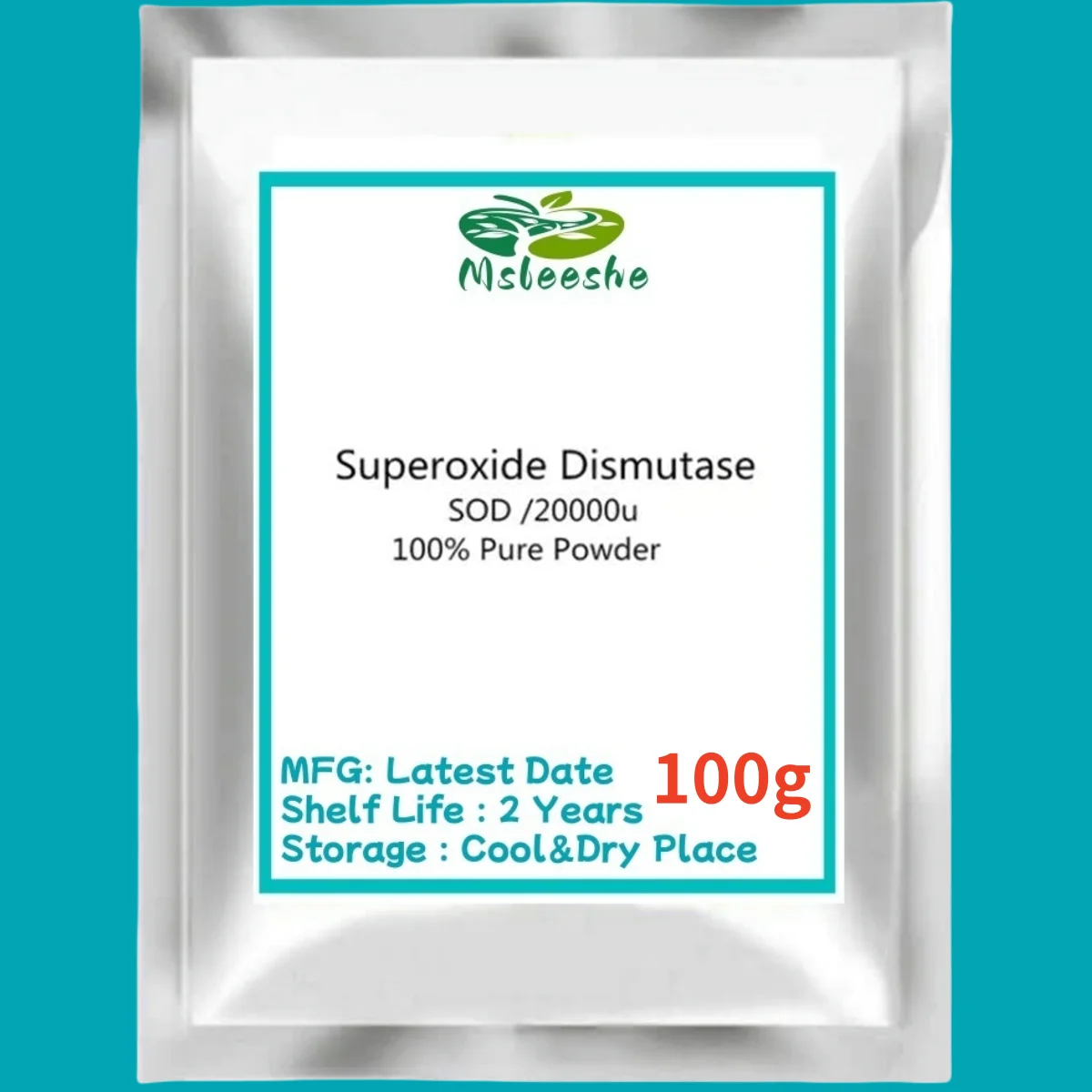 20000u/g Superoxide Dismutase Sod Powder,delay Aging,resist Oxidation And Remove Spots