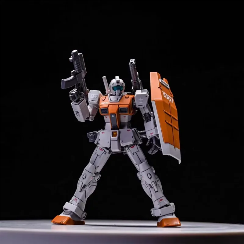 HG 1/144 RGM-79 GM المغربي الجبهة نوع البلاستيك التجمع أطقم منمذجة عمل أرقام سطح المكتب الديكور دمية بوي لغز لعبة هدية #6