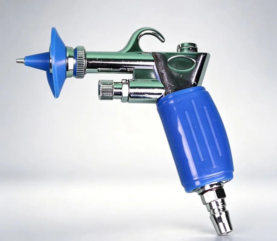 Dental 3-Way Air/Water Syringe, High-Pressure Flushing Spray Gun for Oral Cleaning/Endoscope