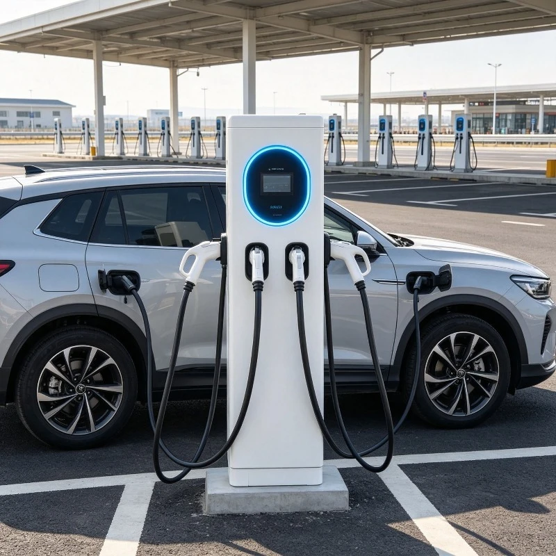 Smart Charging Pile with  and Bluetooth Dual