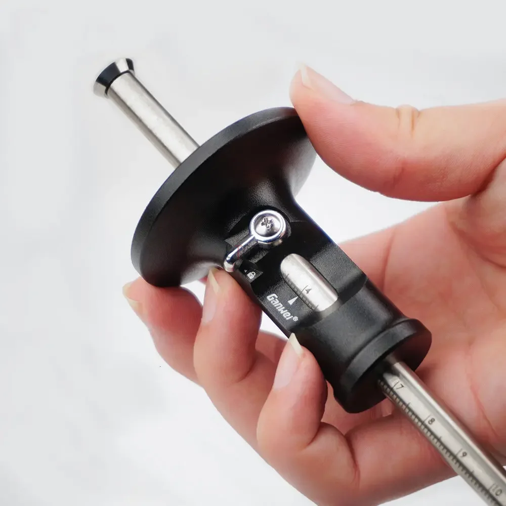 ไม้เครื่องหมาย Scriber ชุดล้อเครื่องหมายวัดความแม่นยำสูงไม้เครื่องหมายเครื่องมือเลเซอร์ขนาด Solid แท่งเหล็ก Carpenter