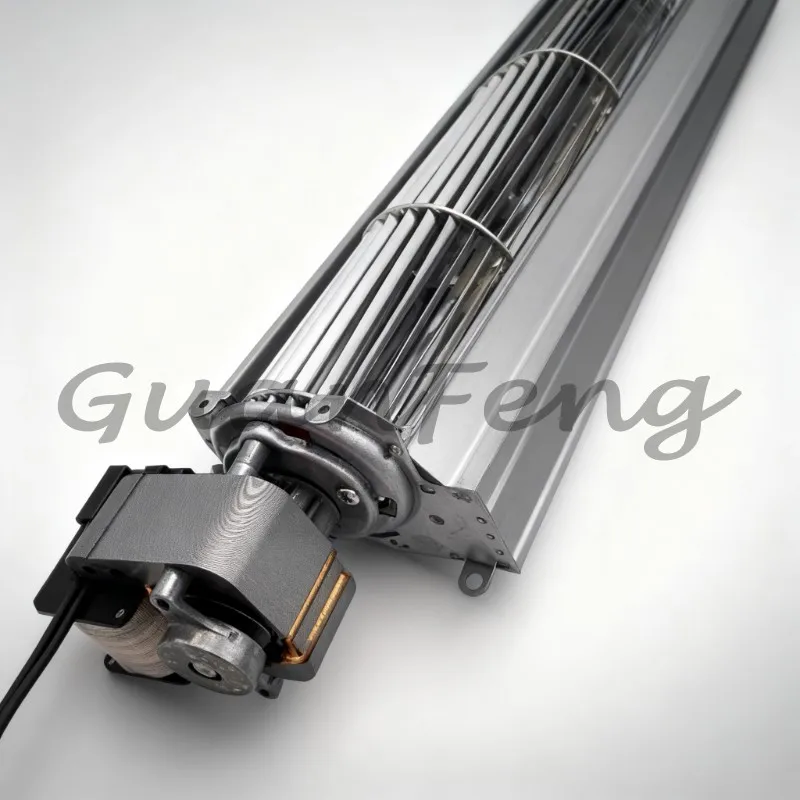 For ZS6129-29019 Cross Flow Fan, Biomass Pellet Fireplace Blower, Wood Stove Warm Air Tangential Air Fan
