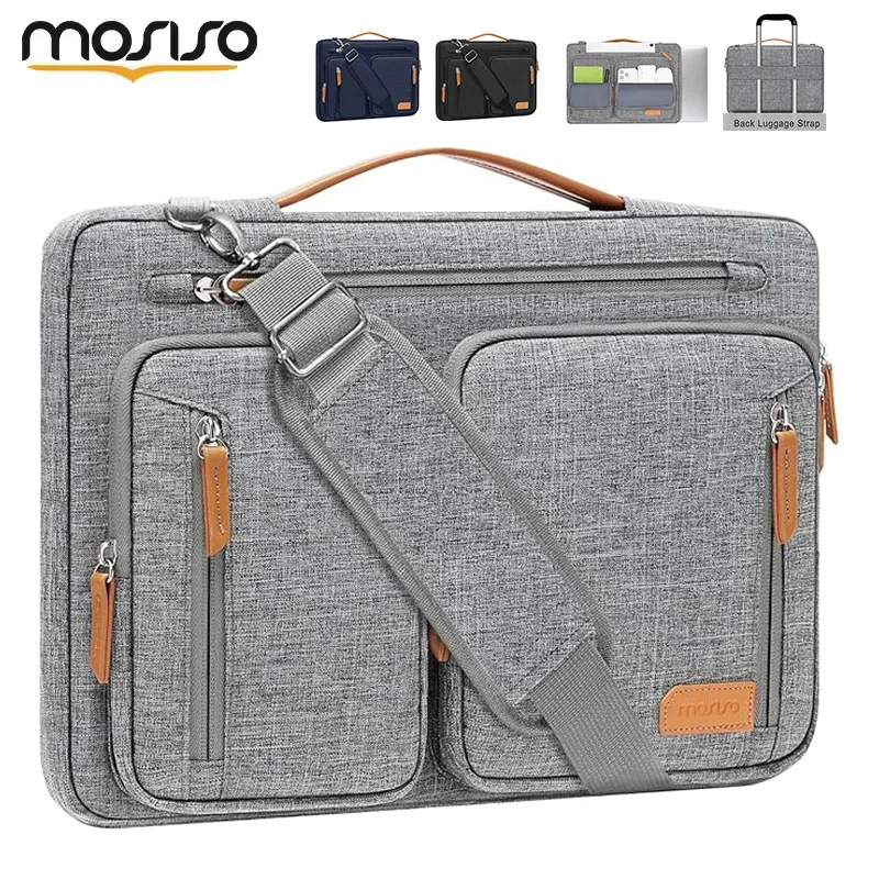 

Защитная сумка через плечо для ноутбука 360 для MacBook Pro Air 15 16 15,6 дюймов M4 M3 M2 M1 Компьютерные сумки с открытым боковым рукавом