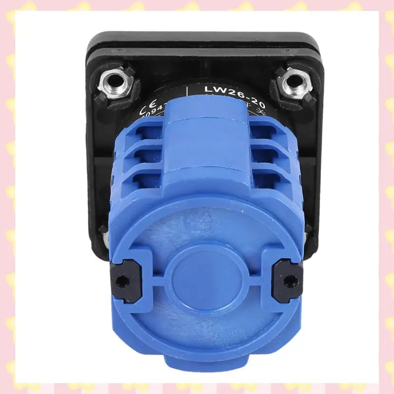 

AB51 3X 3 Positions On-Off-On Changeover Control Rotary Cam Switch 20A