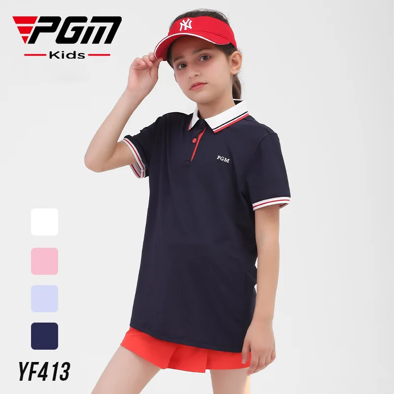 PGM Golf Dress Girl Short Sleeve T-shirt