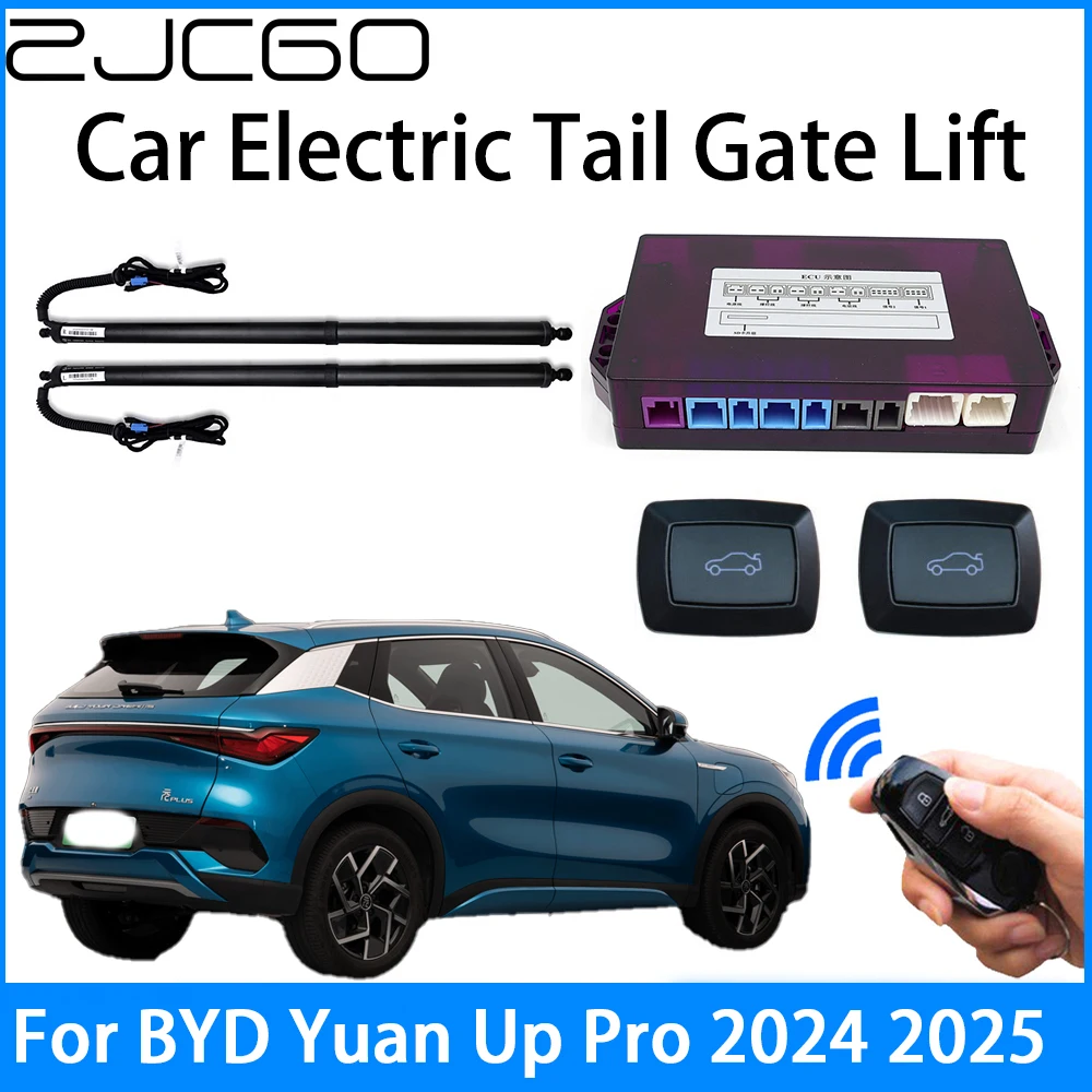 ZJCGO Car Power Trunk Electric Suction Tailgate Intelligent Tail Gate Lift Strut For BYD Yuan Up Pro 2024 2025