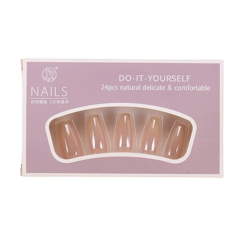 

Wearing nail pads, advanced sense, autumn electroplating flash handmade nail patches, fake nail pads