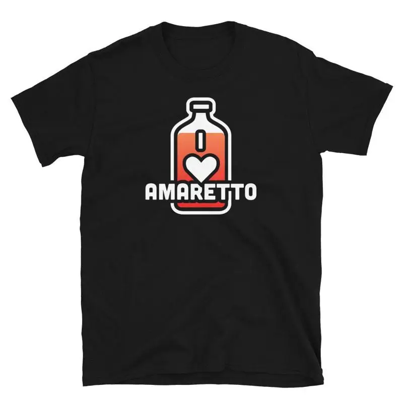 Camiseta divertida de Amaretto, licor italiano, barman, amo