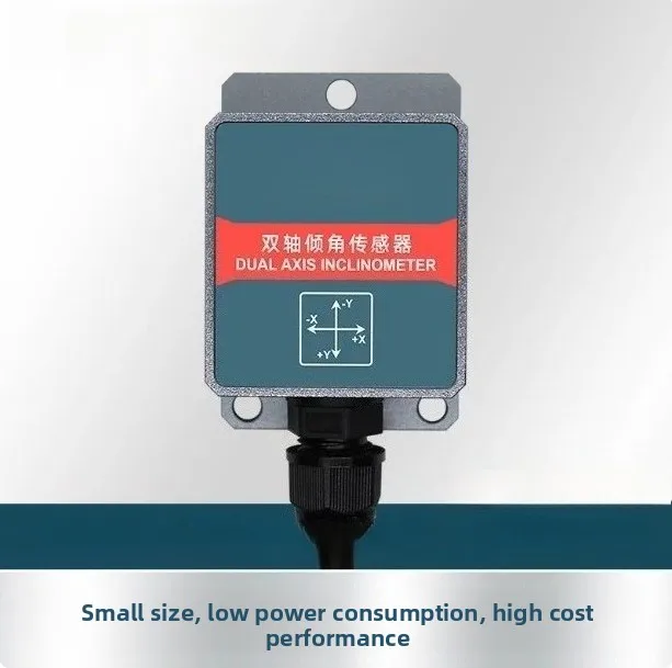 LCA326T High Precision Inclination Sensor Biaxial Vibration Level Industrial Grade Inclination Angle Meter