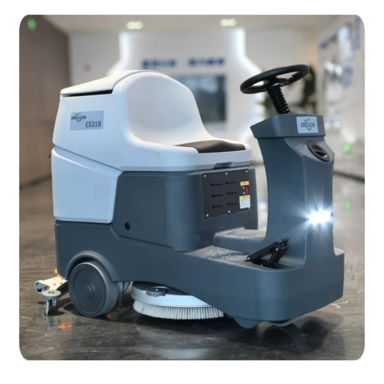 Advanced commercial floor washers for shopping malls and general merchandise companies