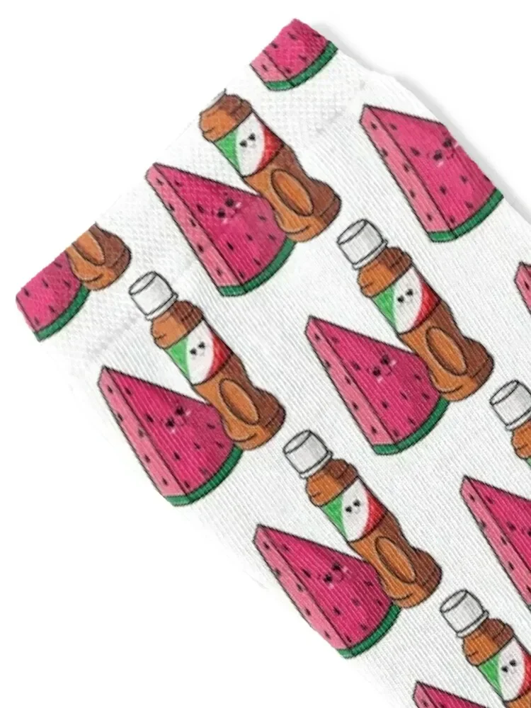 Tajin y Sandia Socks kawaii soccer anti-slip Climbing Socks Man Women's