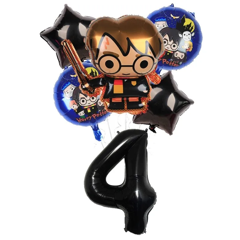 Cartoon Magicss Kids Verjaardagsfeestje Decoratie Academie Set Gezichtsstickers Cadeautasjes Slap Armbanden & Themafeest Cadeaus & Benodigdheden
