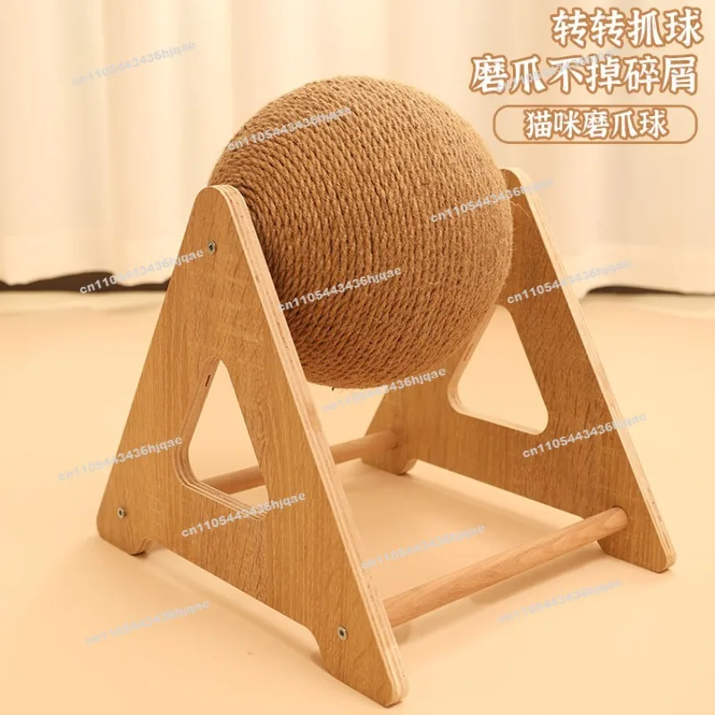 Cat Scratching Board Pet Supplies Climbing Frame Scratch-resistant Wear-resistant Hemp Rope Winding Grinding Claws