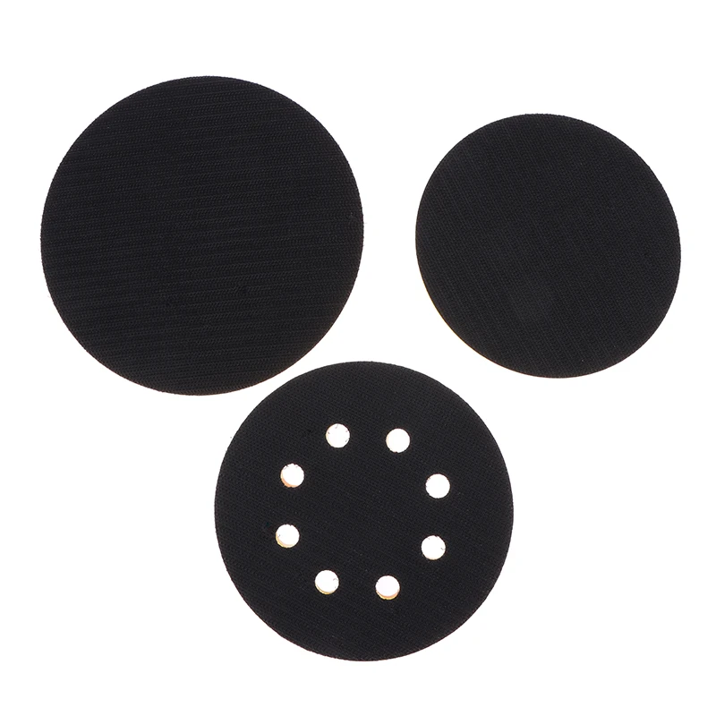 Tampone abrasivo di backup con anello a gancio per filettatura da 5/6 pollici tampone abrasivo per lucidatura levigatrice piastra di supporto smerigliatrice utensili elettrici