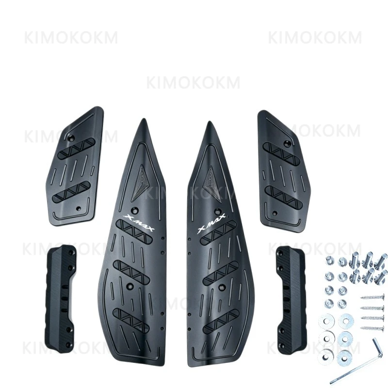 Suitable For Motorcycle 2020-26 Xmax300 Modified Foot Pedal YAMAHA Yamaha Aluminum Alloy Anti Slip And Anti Fall Foot Pedal.