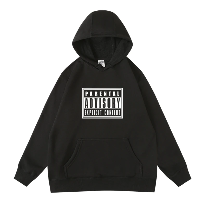 

Hip hop fashion brand women's hoodie street rock rap hoodie couple round neck hoodie loose sports top European American style