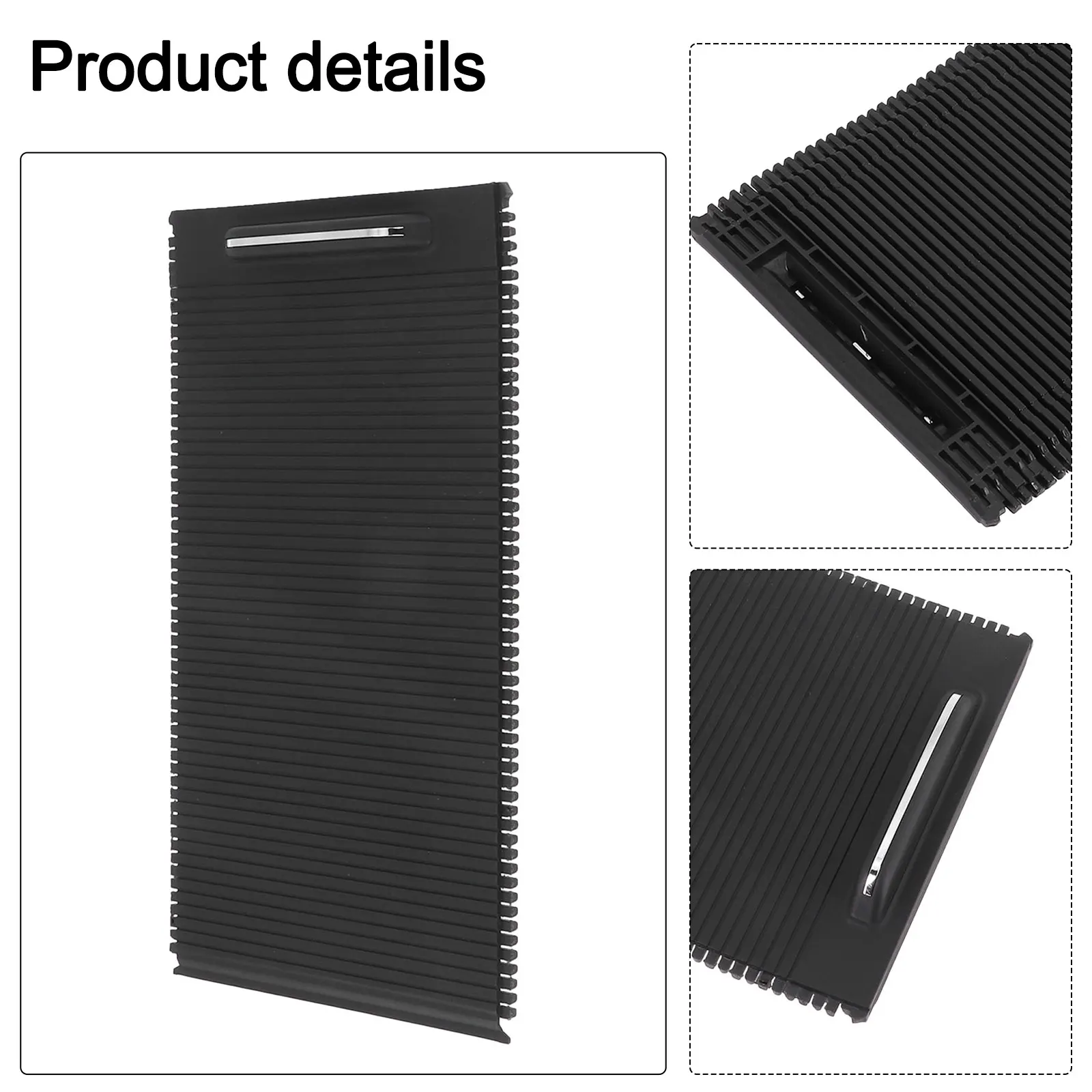 

Black Plastic Armrest Auto Parts Pull Curtain Center Console Armrest Car Accessories For Car Interior Renovation