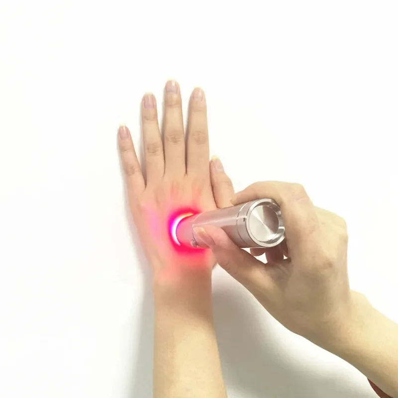 

Customized Own LOGO 5 Wavelengths Physical Infrared Portable Red Light Torch Full Body Target Pain Relief PDT Machine