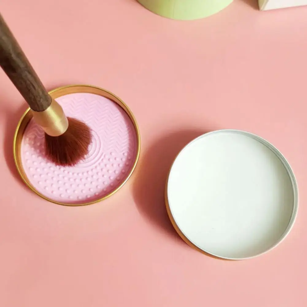 Savon de nettoyage pour brosse de maquillage, 50g, pour tampon en Silicone, éponge cosmétique et outil de beauté, lavage en profondeur à séchage rapide
