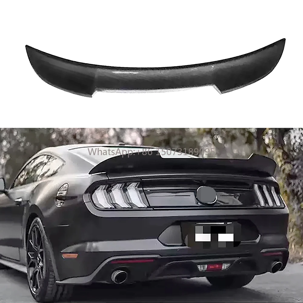 

Carbon Fiber MMD Style Trunk Spoiler Wing for Ford Mustang 2015-2022 Years Rear Wing