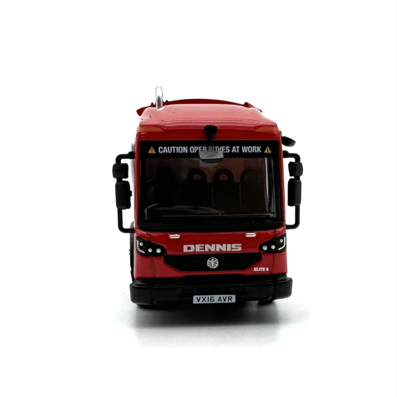 1:76 Scale Diecast Alloy Dennis Garbage Collection Truck Toys Cars Model Classics Adult Souvenir Collectible Gift Static Display