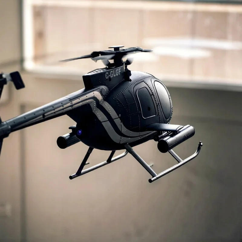 

New 6-Channel Stunt Remote Control Helicopter K300 Aircraft Model Fighter Bird Simulation Optical Flow Positioning RC Aviation