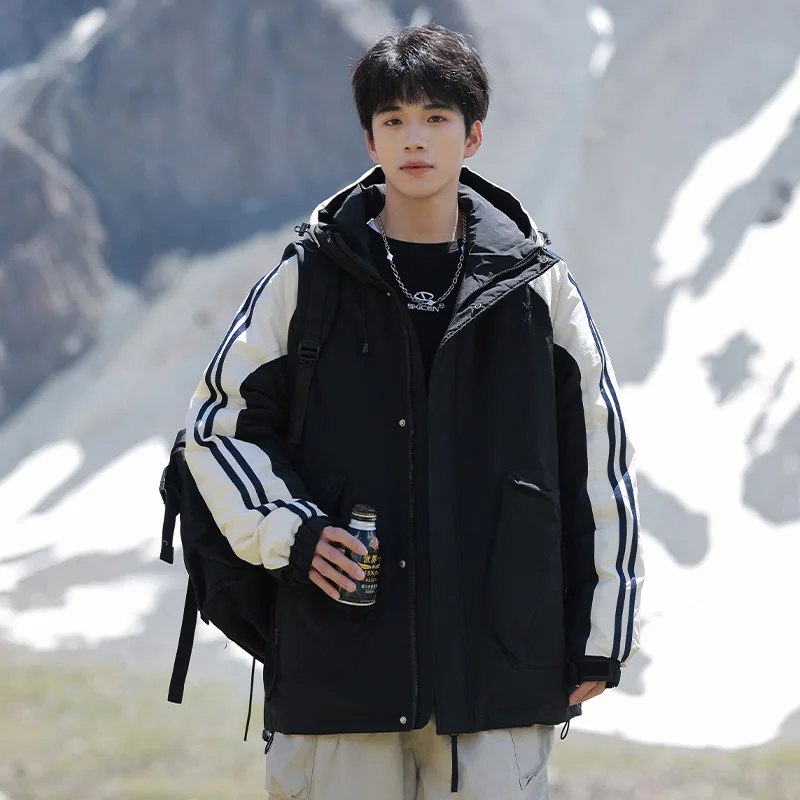 

Новый зимний уличный высококачественный пуховик для альпинизма и кемпинга, морозостойкий теплый модный удобный нейтральный пуховик