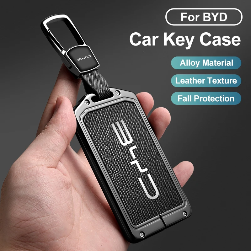 Modisches Auto-NFC-Karten-Schlüsseletui für BYD Atto 3 Tang DM Han EV Song Pro Qin Plus Schutzhülle Schlüsselanhänger Auto-Zubehör – Detail 14