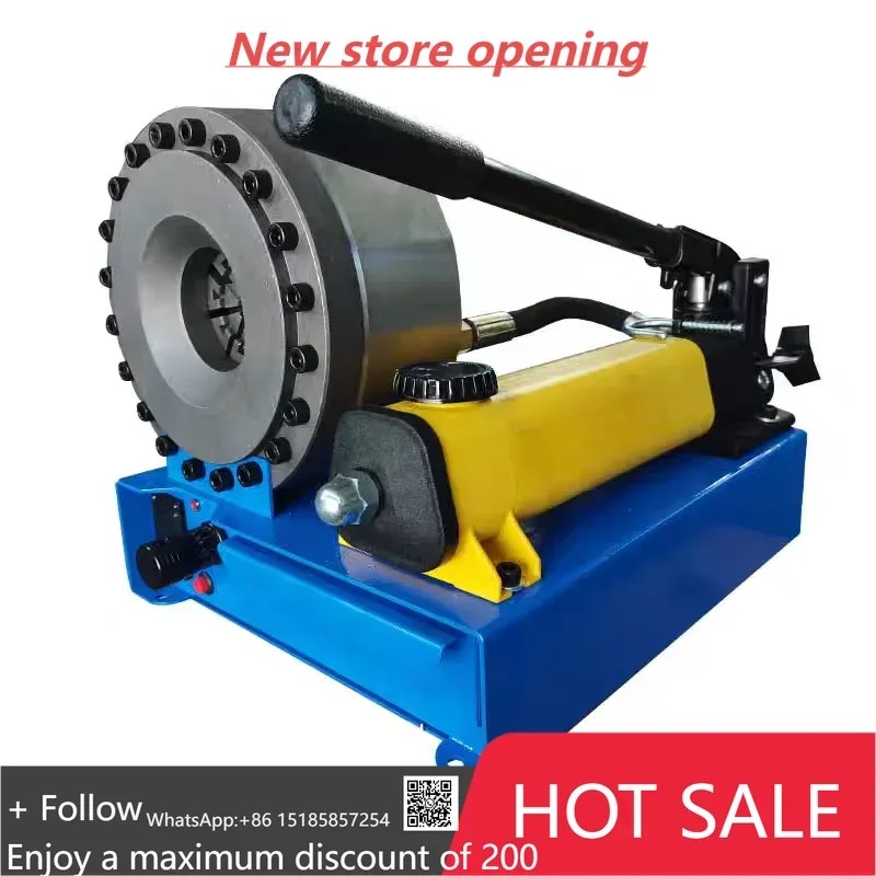 ミニポータブル 1 インチホース圧着機 – 35kg 手動パイププレッサー、カスタムロゴ (メーカー)