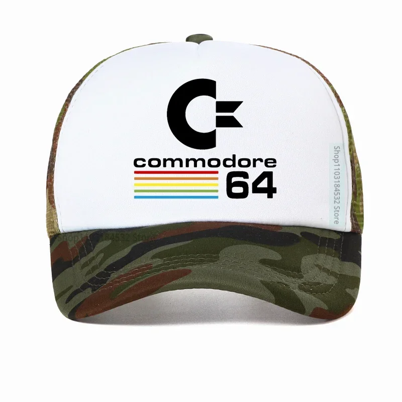 

Commodore 64 Hats Men C64 SID Amiga Retro 8-bit Ultra Cool Design Mens Baseball Cap New Fashion Adjustable Snapback hats