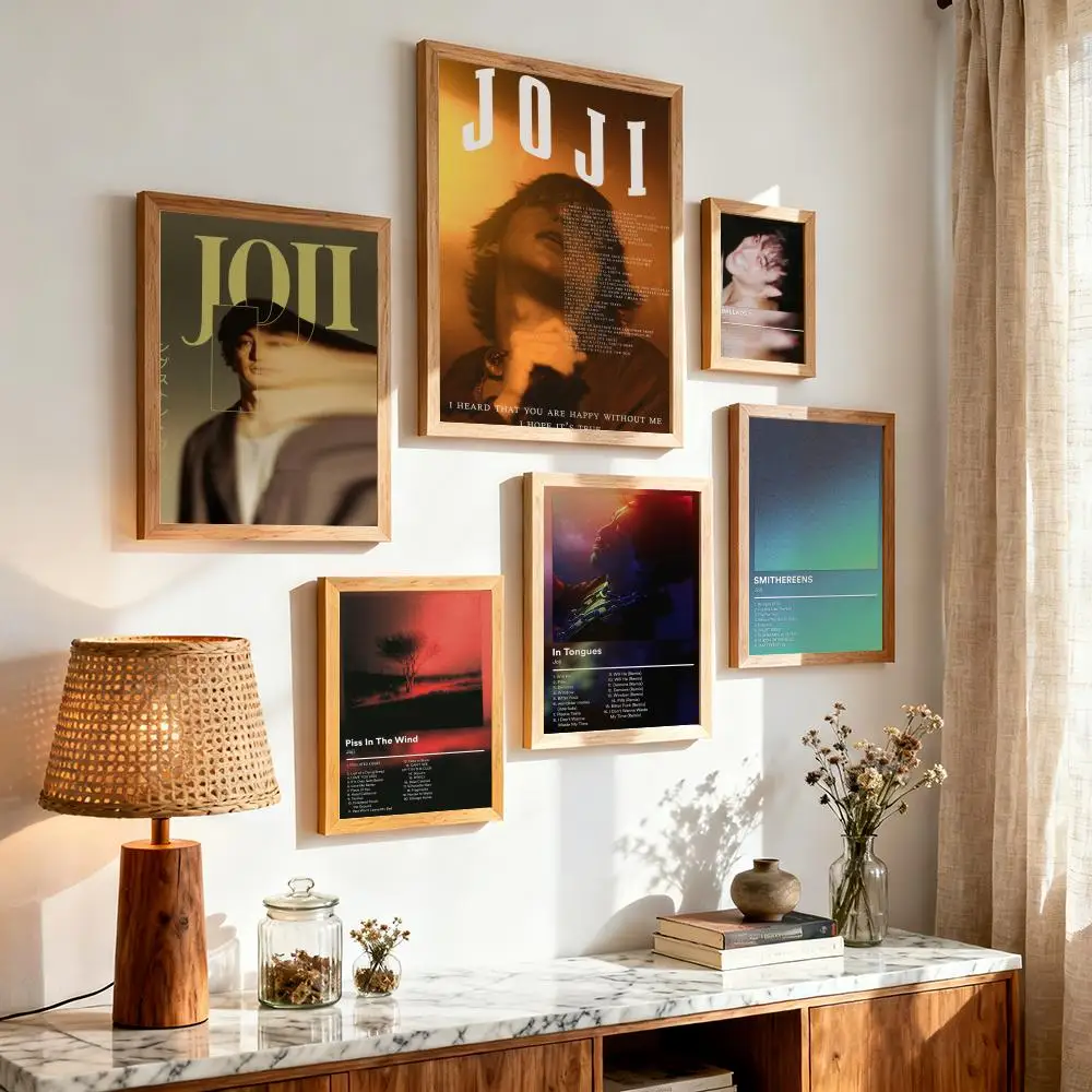 Singer Album J-Joji Poster Modern Minimalist Wall Art Prints for Bedroom Living Room Aesthetic Contemporary Decor Gift