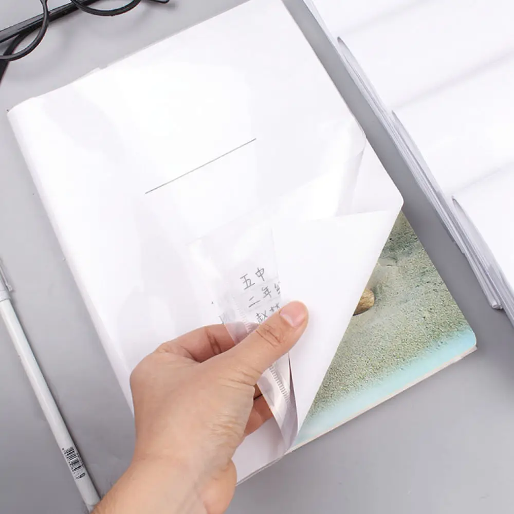 Thickened Book Cover For Zhulingniao Student Stationery Waterproof Clear Protection Film Self Adhesive Textbook Protector A4 16K