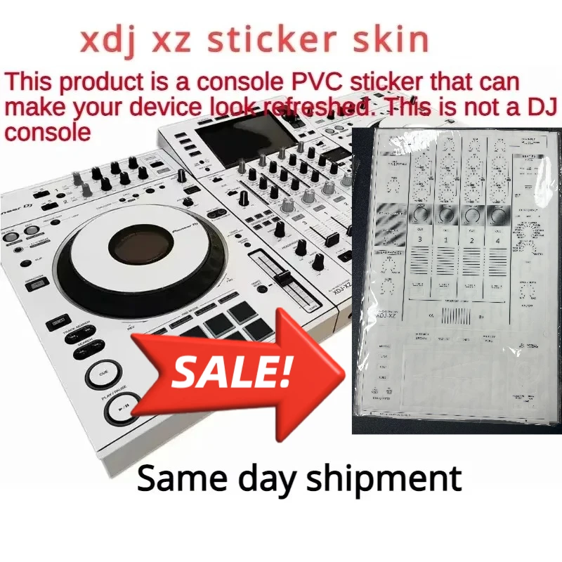 Pioneer XDJ-XZ Controller Protector Skin - Anti-Scratch Vinyl Film (Full-Coverage/Precision-Cut/In Stock)