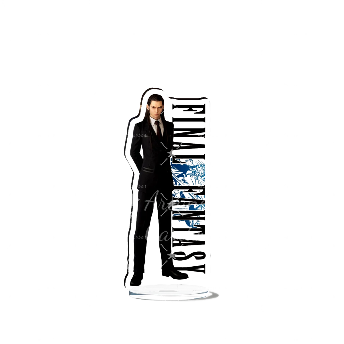 FF7 طبعة جديدة الخيال الاكريليك حامل التصميم الأصلي لعبة المنتجات ذات الصلة الأجهزة الطرفية سحابة الشكل Sephiroth عمل مكتب الحلي #4