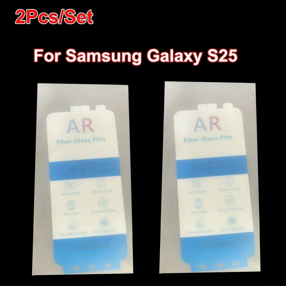 1/2 Teile/satz HD Film für Samsung Galaxy S25 Ultra S24 Plus Screen Protector AR Faser Film Galax S 24 25 + S25Ultra Schutz Film – Detail 5
